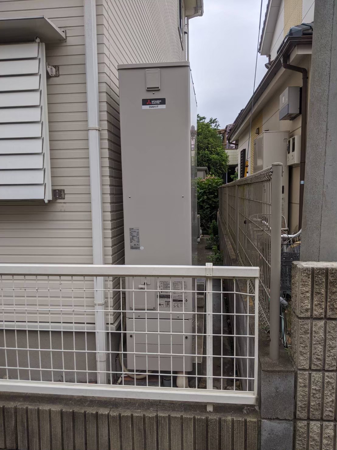 埼玉県久喜市鷲宮エコキュート交換工事S様